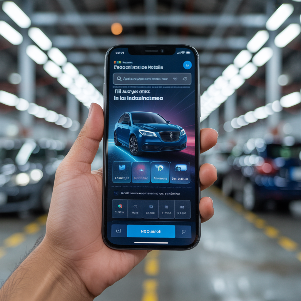 Aplicaciones móviles sector automotriz